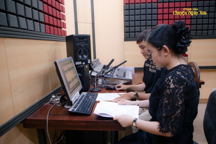 Lần đầu tiên, HTV ra mắt 5 tập “Chuyện Ngày Xưa” phiên bản nâng cấp dành riêng cho các em khiếm thị - Ảnh 4.