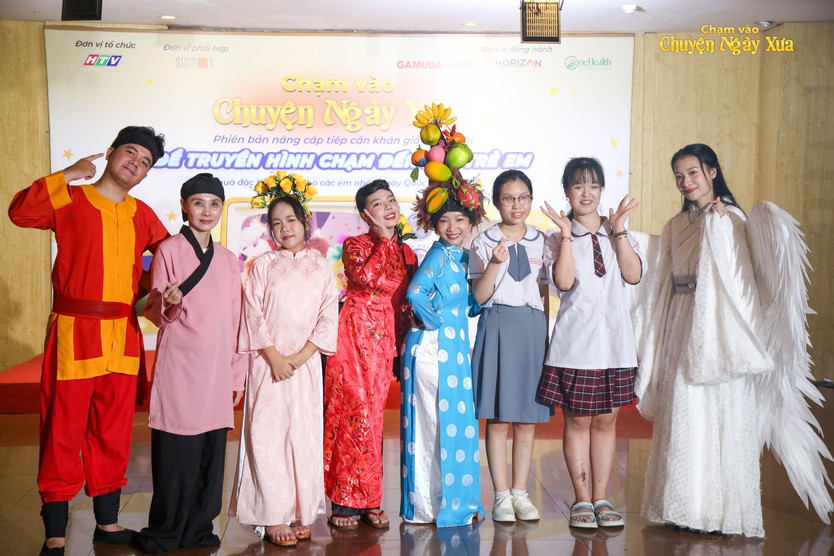 Lần đầu tiên, HTV ra mắt 5 tập “Chuyện Ngày Xưa” phiên bản nâng cấp dành riêng cho các em khiếm thị - Ảnh 17.