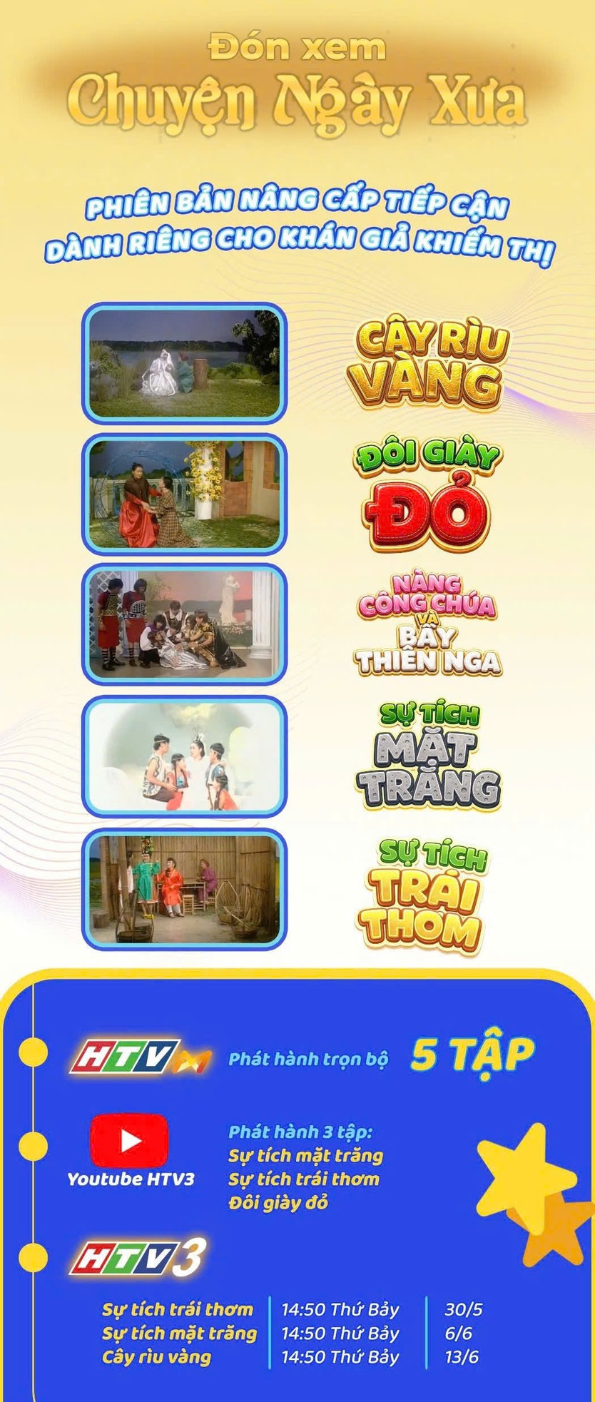 Lần đầu tiên, HTV ra mắt 5 tập “Chuyện Ngày Xưa” phiên bản nâng cấp dành riêng cho các em khiếm thị - Ảnh 25.