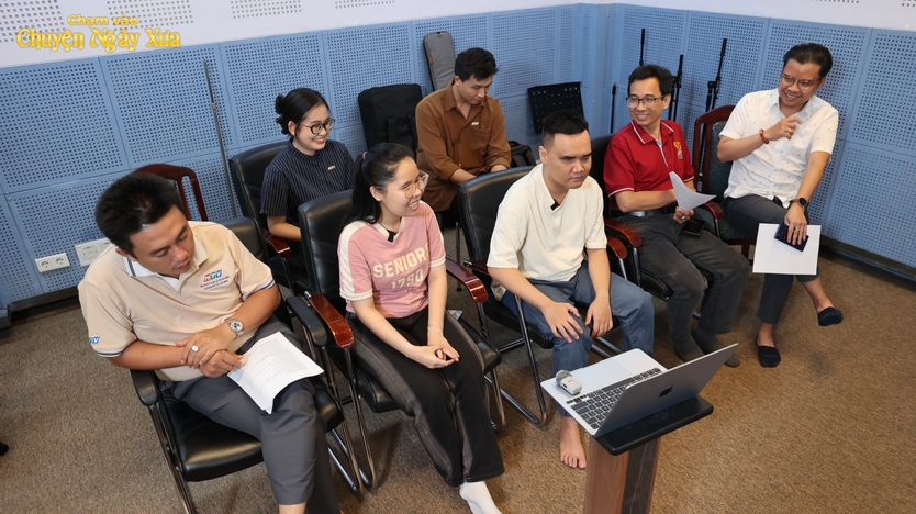 Lần đầu tiên, HTV ra mắt 5 tập “Chuyện Ngày Xưa” phiên bản nâng cấp dành riêng cho các em khiếm thị - Ảnh 5.
