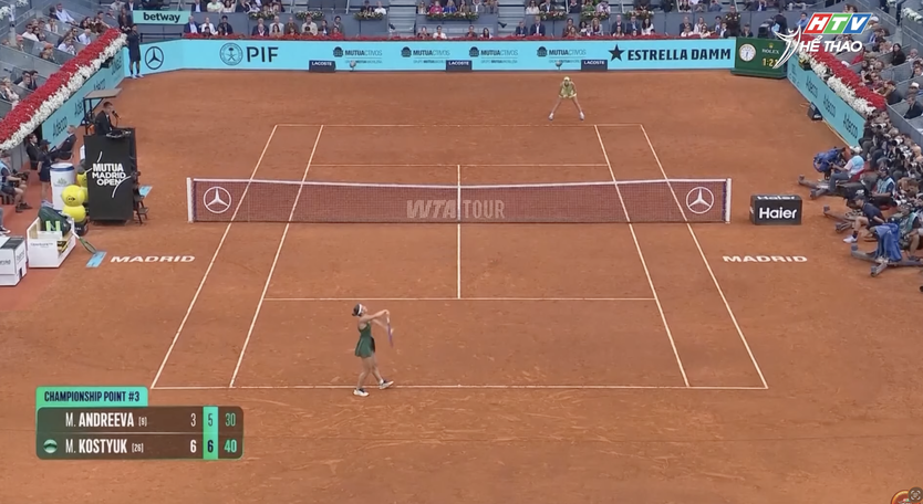 Kostyuk vô địch Madrid Open - Ảnh 1.