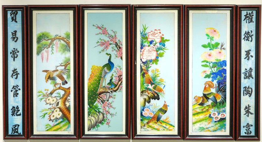 Độc đáo Nam sử họa kiếng tái hiện dòng tranh kiếng Nam bộ- Ảnh 5.