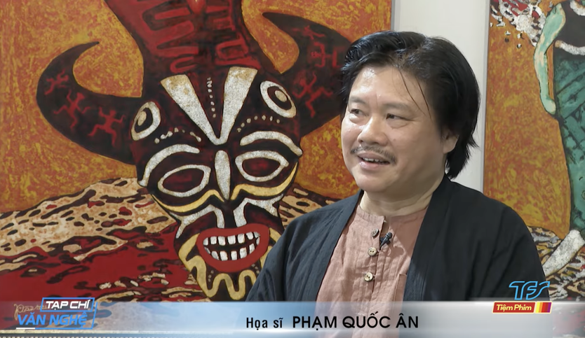 Tạp chí văn nghệ: Họa sĩ Phạm Quốc Ân và "Thiêng - Cơ Tu"- Ảnh 2.