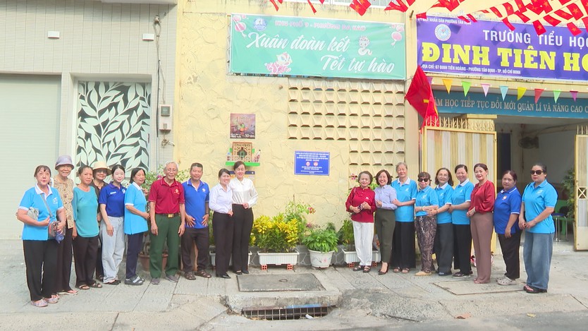 Ra mắt công trình “Hẻm xanh và hoa” tại phường Tân Định, lan tỏa lối sống xanh trong cộng đồng- Ảnh 5.
