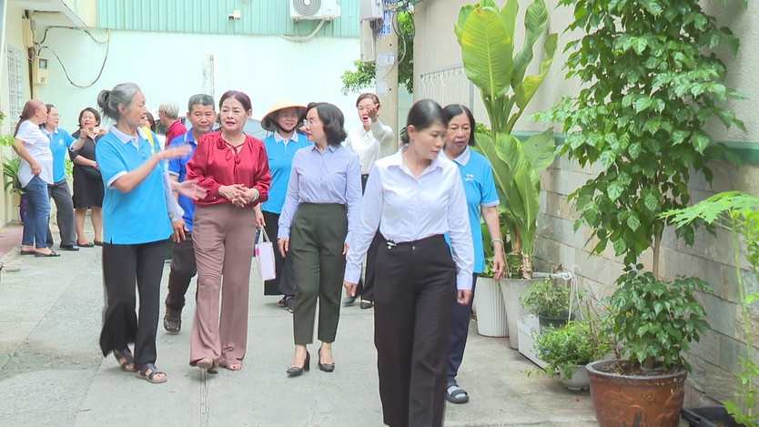 Ra mắt công trình “Hẻm xanh và hoa” tại phường Tân Định, lan tỏa lối sống xanh trong cộng đồng- Ảnh 3.