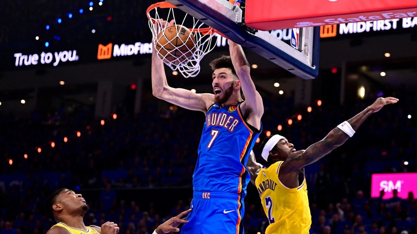 Trực tiếp NBA Play-Offs: Lakers - OKC (Game 2)- Ảnh 3.