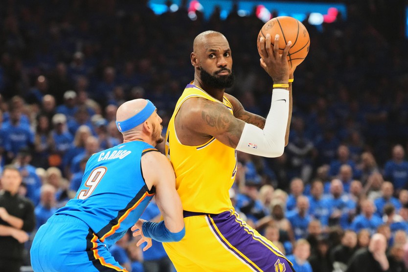 Trực tiếp NBA Play-Offs: Lakers - OKC (Game 2)- Ảnh 1.