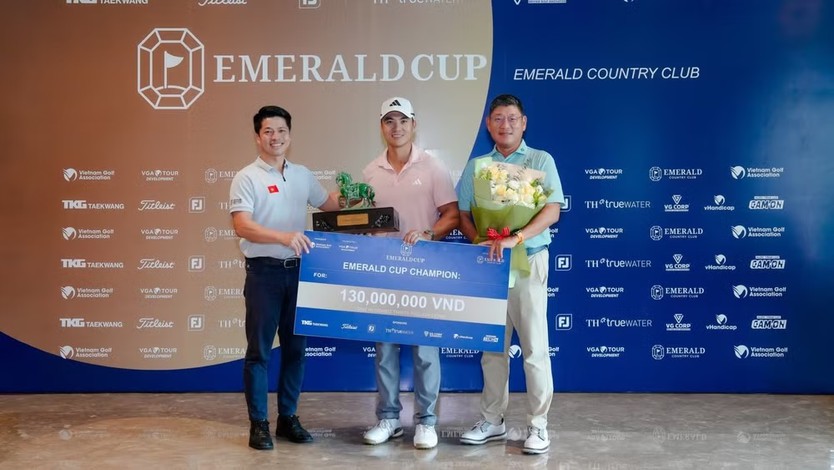 Trần Lê Duy Nhất vô địch chặng 1 VGA Development Tour Emerald Cup 2026 - Ảnh 1.
