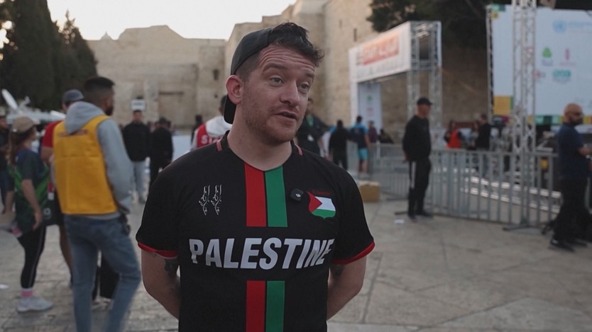 Hàng ngàn người tham gia giải chạy marathon ở Bethlehem - Ảnh 5.