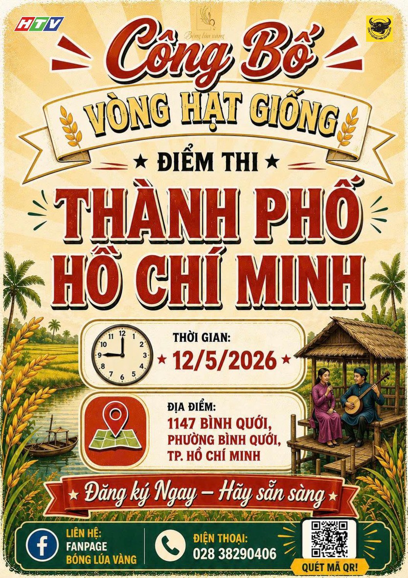 Ngày đầu Bông lúa vàng 2026 đi tìm “Hạt giống” tại Cà Mau - Ảnh 1.