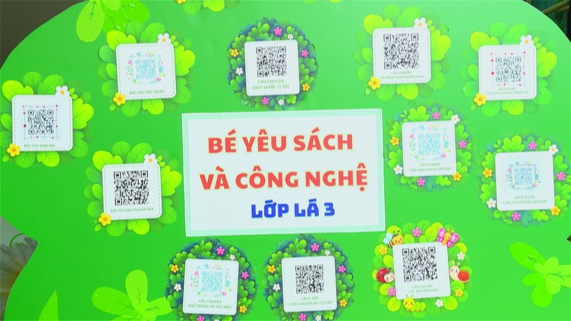 Học sinh mầm non hào hứng với giáo dục số - Ảnh 2.