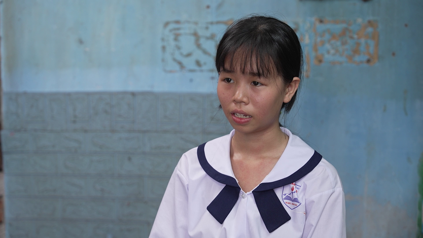 Mái ấm gia đình Việt: Ước mơ trở thành họa sĩ của cô bé có mẹ mắc bệnh hiểm nghèo - Ảnh 2.