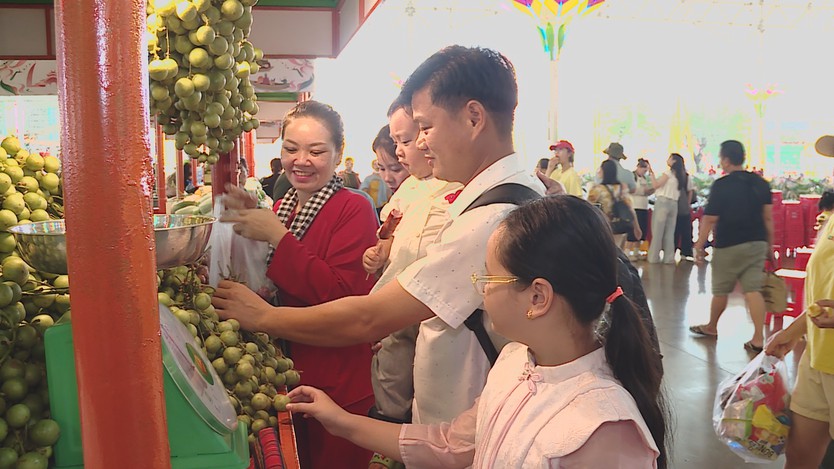 TP. Hồ Chí Minh: Khai mạc Lễ hội trái cây Nam Bộ lần thứ 22 - Ảnh 1.