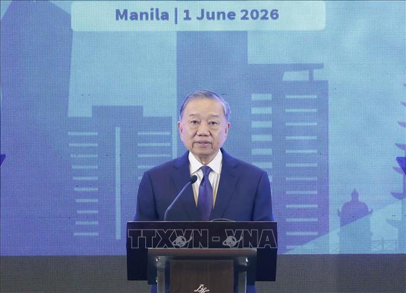 Tổng Bí thư, Chủ tịch nước Tô Lâm và Tổng thống Philippines dự Diễn đàn Doanh nghiệp Việt Nam - Philippines- Ảnh 2.