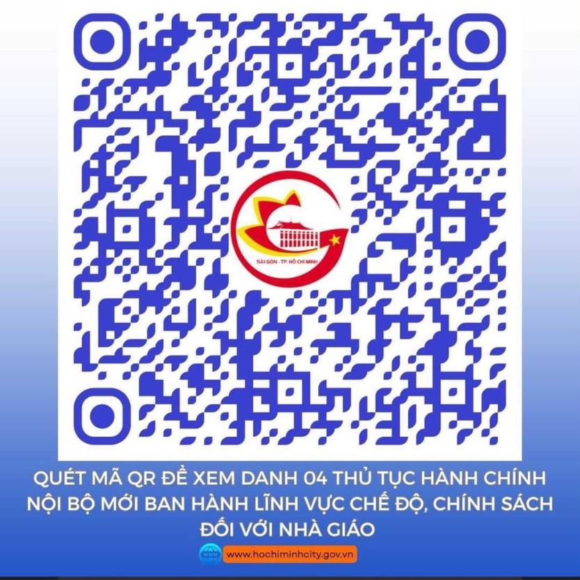 TP. Hồ Chí Minh: Công bố thủ tục hành chính nội bộ mới ban hành lĩnh vực Chế độ, chính sách đối với nhà giáo - Ảnh 1.