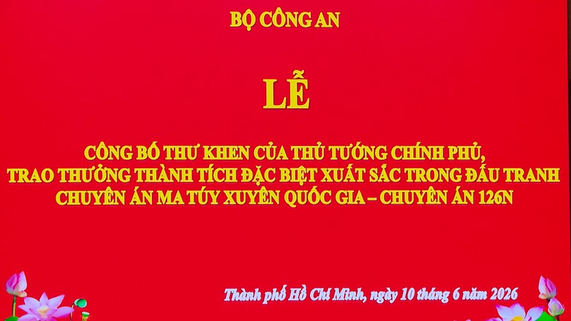 Trao thưởng các lực lượng phá Chuyên án 126N, triệt xóa đường dây ma túy xuyên quốc gia- Ảnh 2.