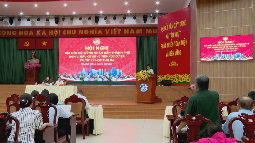 Cử tri các xã Bình Chánh kiến nghị nhiều vấn đề dân sinh, dự án Sing-Việt được đưa ra giám sát- Ảnh 3.