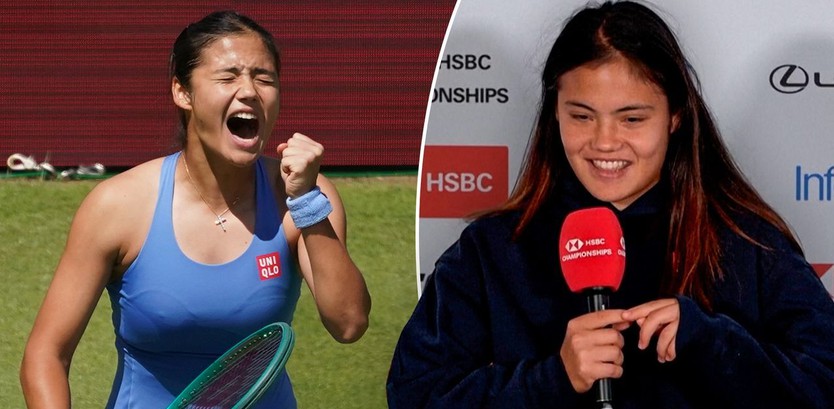 Emma Raducanu vào chung kết Queen's Club sau ngày thi đấu thăng hoa- Ảnh 1.