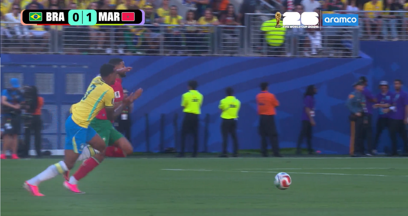 Vinicius Jr tỏa sáng, Brazil chia điểm với Morocco tại World Cup 2026 - Ảnh 2.