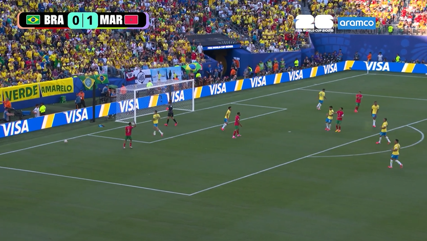 Vinicius Jr tỏa sáng, Brazil chia điểm với Morocco tại World Cup 2026 - Ảnh 3.