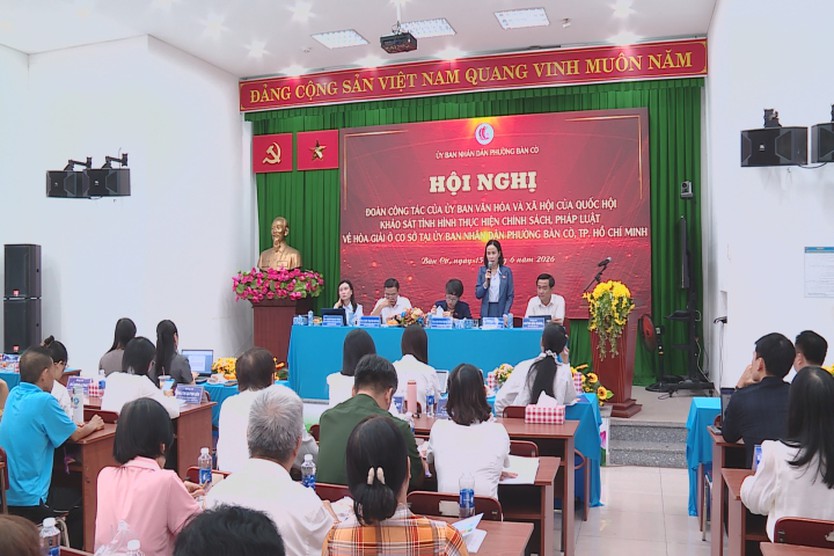 Xem xét cấp thẻ công nhận cho hòa giải viên phường Bàn Cờ - Ảnh 1.