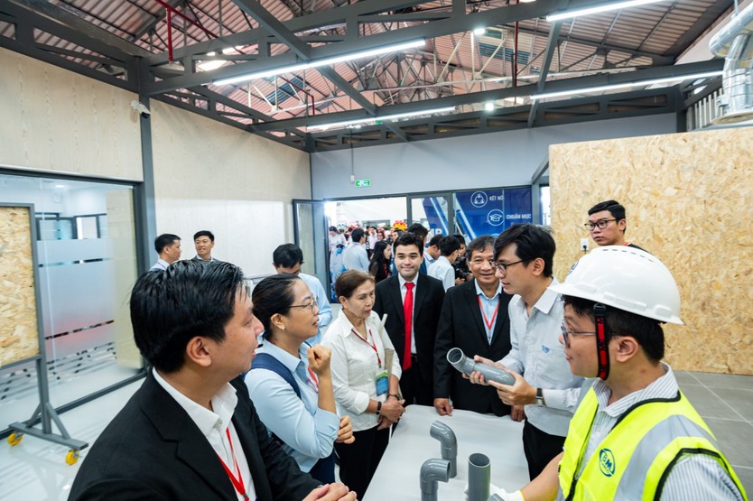 Nhựa Bình Minh khánh thành trung tâm đào tạo, tăng kết nối với trường đại học - Ảnh 3.