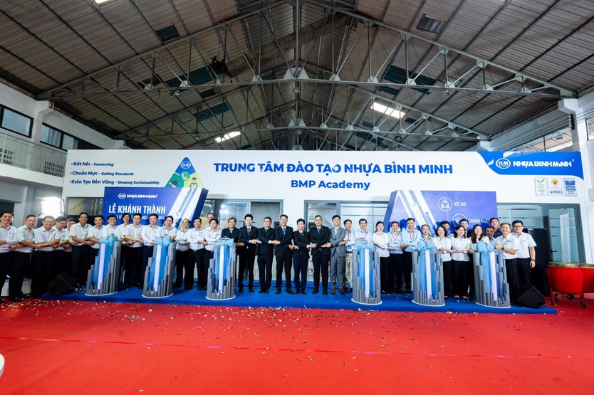 Nhựa Bình Minh khánh thành trung tâm đào tạo, tăng kết nối với trường đại học - Ảnh 4.