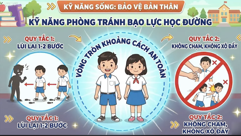 A, Bạn đây rồi!: Kỹ năng phòng tránh xung đột  - Ảnh 3.