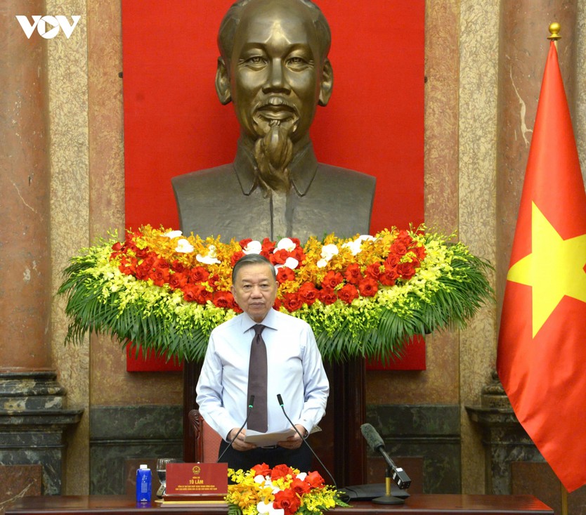 Tổng Bí thư, Chủ tịch nước Tô Lâm gặp mặt 101 nhà báo tiêu biểu nhân Ngày Báo chí Cách mạng Việt Nam - Ảnh 2.