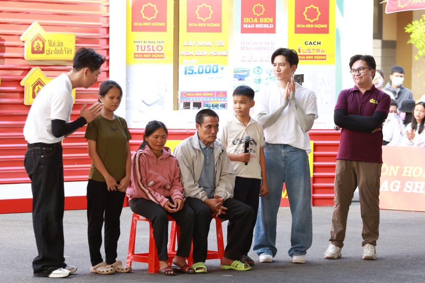 Đại Nghĩa, Anh Tú, Song Luân xúc động trước nghị lực của các em nhỏ - Ảnh 7.