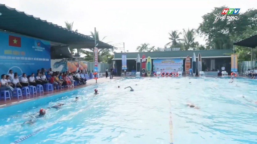 Phường Thuận An phát động chương trình "Bơi vì bạn đến trường" - Ảnh 15.