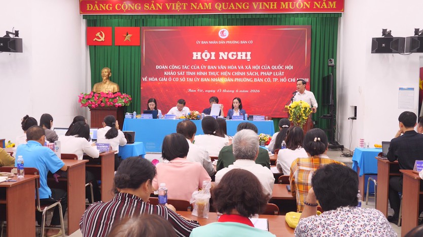 Phường Bàn Cờ đề xuất đưa cảnh sát khu vực tham gia tổ hòa giải ở cơ sở - Ảnh 1.
