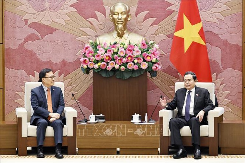 Chủ tịch Quốc hội Trần Thanh Mẫn tiếp Đại sứ Hàn Quốc tại Việt Nam- Ảnh 2.