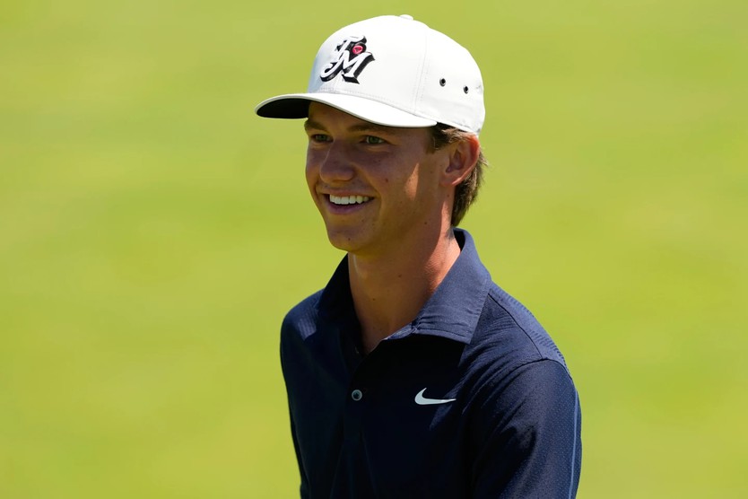 Tài năng 17 tuổi Miles Russell gây chú ý tại U.S. Open 2026- Ảnh 1.
