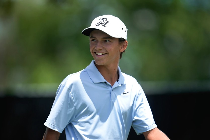 Tài năng 17 tuổi Miles Russell gây chú ý tại U.S. Open 2026- Ảnh 6.