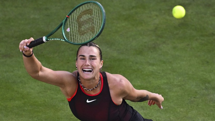 Sabalenka vào tứ kết Berlin Open, Gauff bất ngờ dừng bước - Ảnh 1.