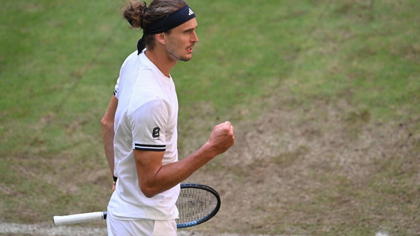 Zverev giành vé vào tứ kết Halle Open - Ảnh 1.