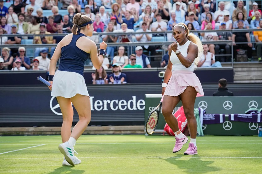 Serena Williams dừng bước sớm tại Berlin Open trước thềm Wimbledon - Ảnh 1.