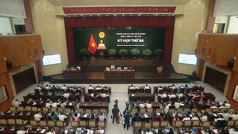 Bế mạc Kỳ họp thứ 3 HĐND TP.HCM khóa XI, thông qua 56 nghị quyết quan trọng - Ảnh 1.
