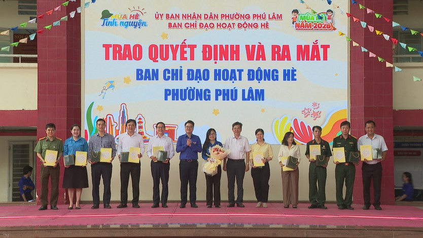 Tuổi trẻ Phú Lâm ra quân chiến dịch tình nguyện hè năm 2026 - Ảnh 1.