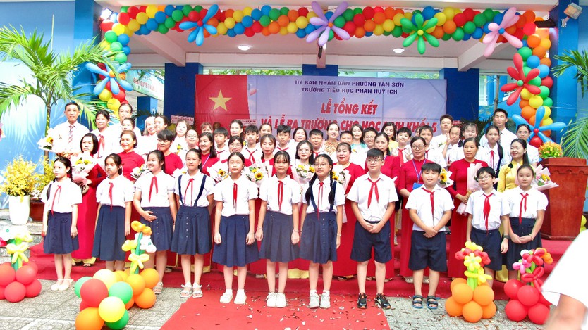 Trường Tiểu học Phan Huy Ích tổ chức lễ tổng kết năm học 2025–2026 - Ảnh 3.