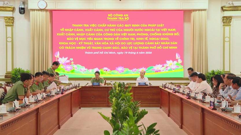 Công bố quyết định thanh tra việc chấp hành các quy định của pháp luật tại TP. Hồ Chí Minh - Ảnh 1.