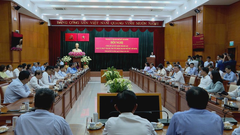 Công bố Quyết định thành lập Báo và Phát thanh, Truyền hình TP. Hồ Chí Minh - Ảnh 4.