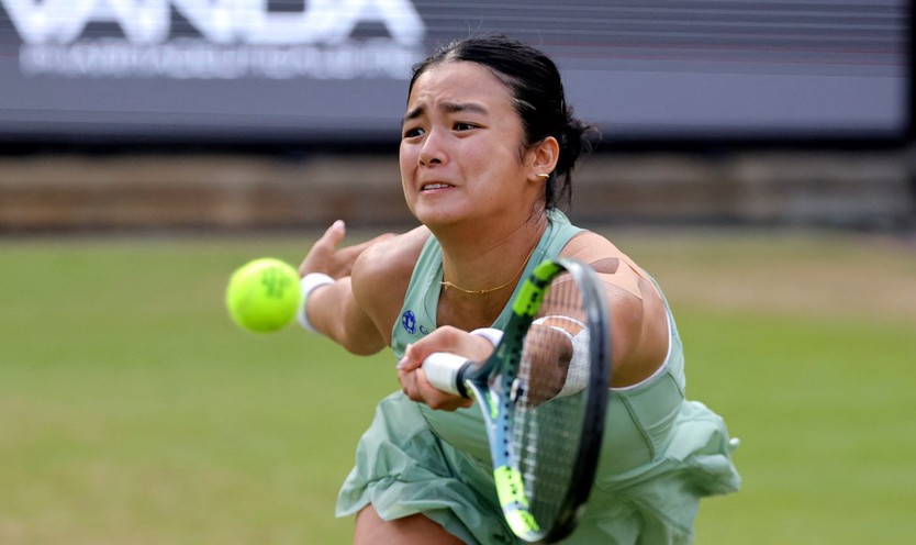 Alexandra Eala dừng bước tại Berlin Open - Ảnh 1.