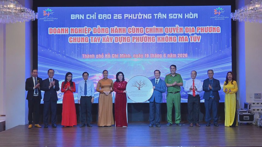 Phường Tân Sơn Hòa gặp gỡ hơn 180 doanh nghiệp tháo gỡ khó khăn phát triển - Ảnh 1.