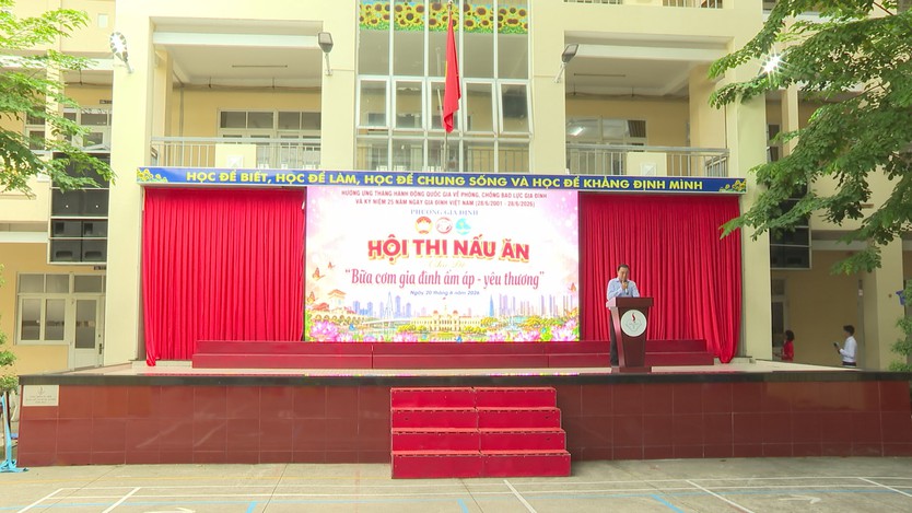 62 đội thi tham gia hội thi nấu ăn “Bữa cơm gia đình ấm áp - yêu thương” tại phường Gia Định- Ảnh 1.