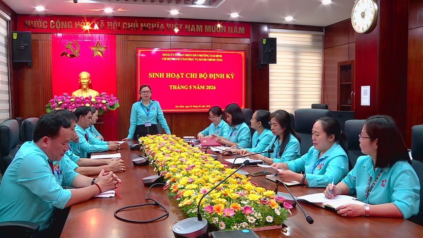 Phường Tam Bình nâng cao chất lượng phục vụ hành chính công, hướng tới chính quyền gần dân, vì dân- Ảnh 3.