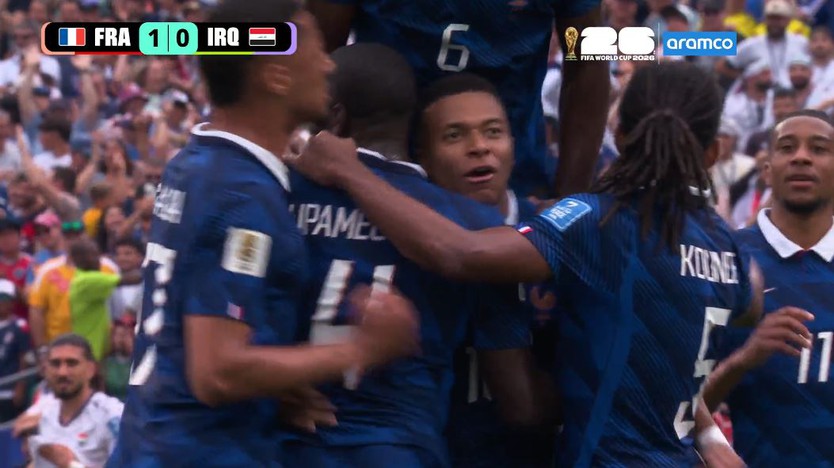 Mbappé lập cú đúp trong trận thứ 100, đưa Pháp vào vòng 1/16 - Ảnh 2.