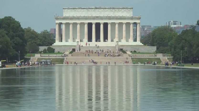 Mỹ: Trùng tu hồ phản chiếu ở Washington D.C - Ảnh 3.