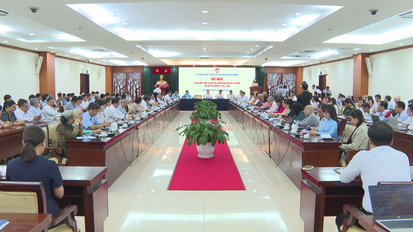 Ủy ban MTTQ Việt Nam TP. Hồ Chí Minh sơ kết công tác 6 tháng đầu năm, triển khai nhiệm vụ 6 tháng cuối năm - Ảnh 1.
